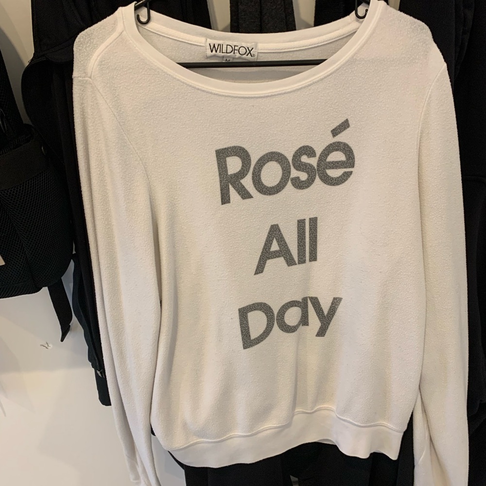 Wildfox Rose Sweatshirt